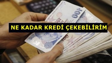Maaşa Göre Çekilebilecek Kredi Miktarı