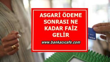 Kredi Kartı Borcu Asgari Ödemesi Yapıldığında Faiz Gelir Mi?